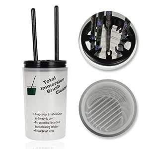 Buy COSMO LADY Nail Art Tips Empty Dispenser Bottle Brush Holder Pen ...