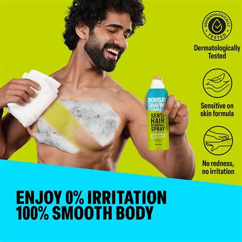 Sensi Hair Removal Spray, 200ml (Pack of 2) – Bombay Shaving Company