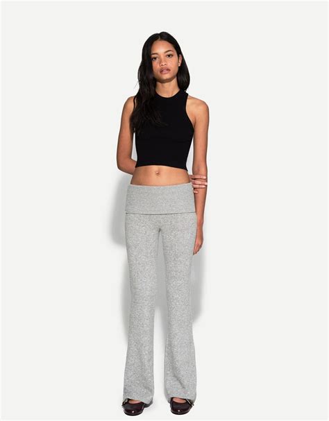 Women’s Flared Trousers | New Collection | BERSHKA