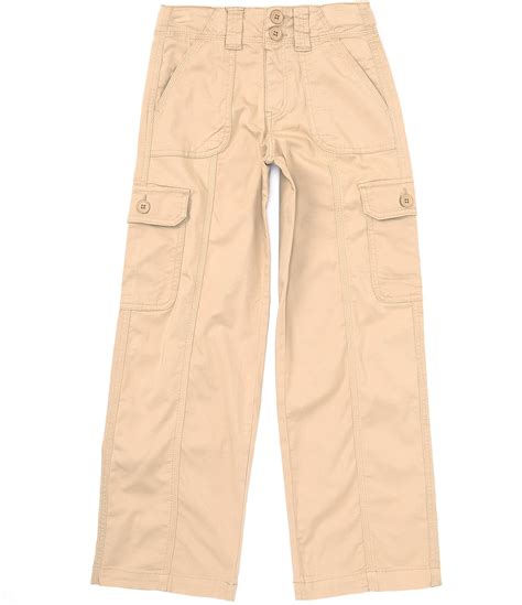 Khaki Cargo Pants For Girls