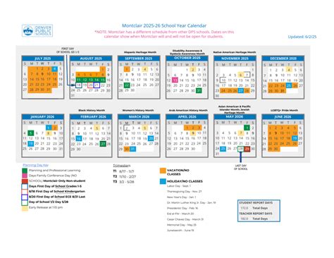 Montclair School of Academics and Enrichment » Calendars