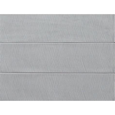 Grey Ceramic Subway Tile Deco 3x12 | Ceramic subway tile, Shower wall ...