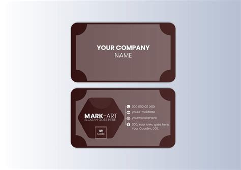Creative Business Card Design Vector 的图像结果