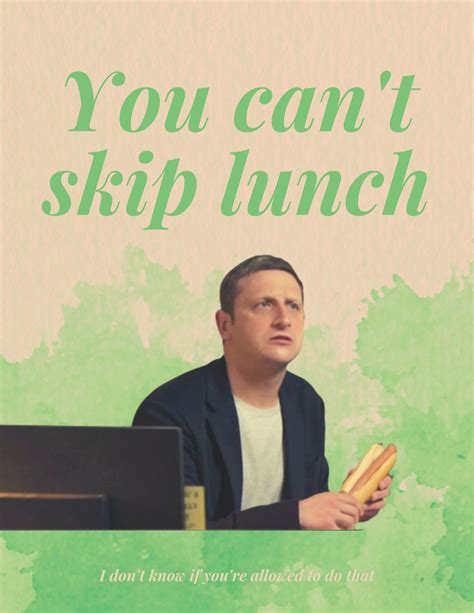 Tim Robinson I Think You Should Leave Poster Set | You Can't Skip Lunch ...