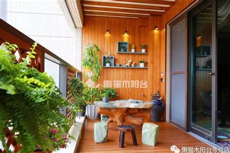 广州市天河区峻林苑 - 懒猫木阳台案例