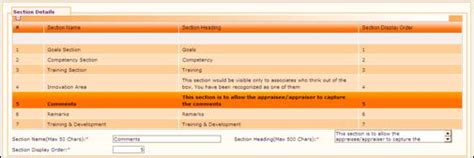 Section Configurator