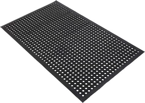 Rubber Door Mat, Kitchen Anti-Fatigue Floor Mats Restaurant Bar Floor ...