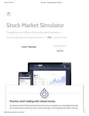 Investopedia Simulator Tutorial 的图像结果