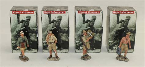 King & Country Lot Lt. Stahlschmidt Infantry