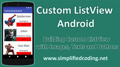 Image result for Android Studio List View Example