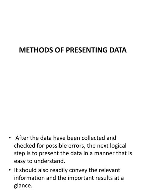 Types of Data Presentation 的图像结果