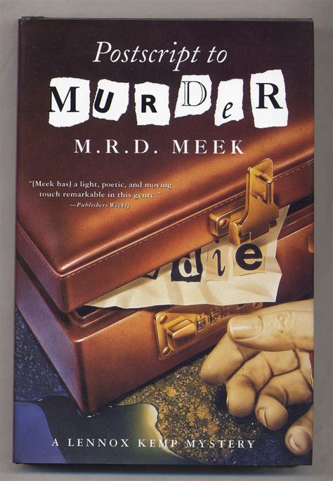 Postscript to Murder: A Lennox Kemp Mystery : Meek, M. R. D.: Amazon.in ...