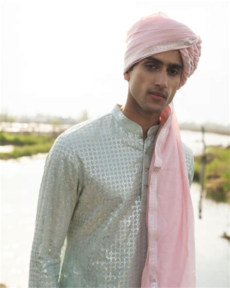 Shop for designer festive wear kurtas for men