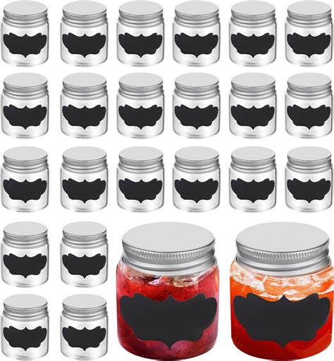 Amazon.com: GPK4ALL 2oz Mason Jar with Silver Lid for Honey Jam Spice ...