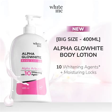 White Inc Alpha Glowhite Body Lotion Whitening And Moisturizing ...