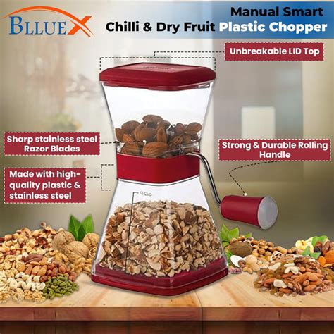 Manual Smart Chopper Stainless Steel Blades – Blluex