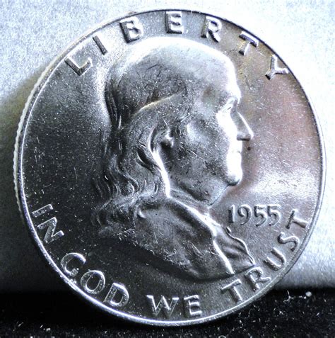 1955 Franklin Half Dollar - For Sale, Buy Now Online - Item #848759