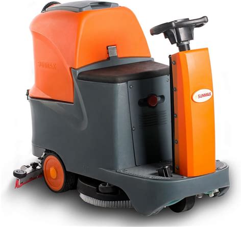 Amazon.com: SUNMAX RT70+ 22" Width Ride-On Floor Scrubber, Lithium ...
