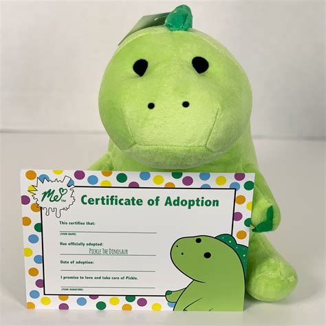 Pickle The Dinosaur Plush - ME Merch