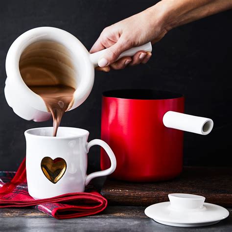 Hot Chocolate Double Boiler Pot | The Green Head