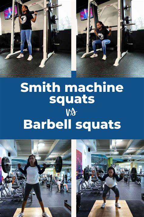Smith machine squats vs barbell squats • Views From Here