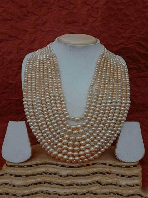 Buy Multi Layered Pearl Necklace Online - Ishhaara