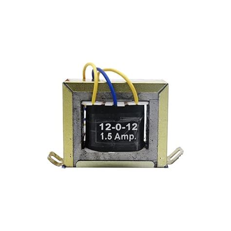 Electronic Spices Transformers 12-0-12, 1/5Amp AC Current Step Down ...