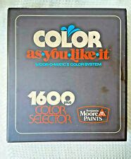 Buy New Listing Benjamin Moore Paints 1986 Moore-O-Matic II Color ...
