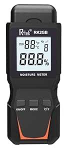 R-TEK Paper Moisture Meter Two Pins Paper Moisture Detector,Paper ...