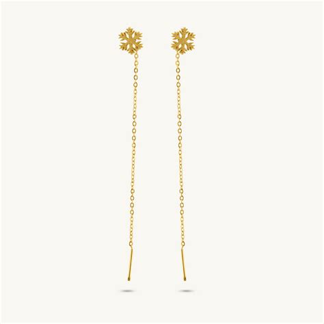 Golden Blossom Chain Dangles – PALMONAS