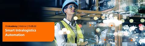 Webinar on demand: Smart Intralogistics Automation - ifm