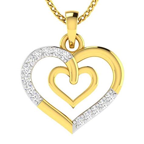Avsar Real Gold 14k Pendant AVP509YB : Amazon.in: Fashion
