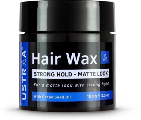 USTRAA Strong Hold Hair Wax Non-sticky & Matte finish, Hair Wax - Price ...