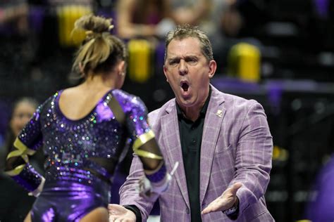 Wide-ranging, insightful video interview with LSU gymnastics coach Jay ...