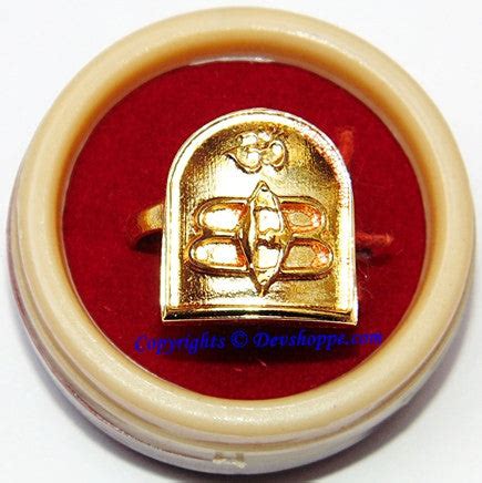 Third eye of Shiva (Trinetra / Tripunda) brass finger ring – Devshoppe