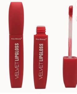 Kiss Beauty Red Velvet LipGloss liquid lipstick - Price in India, Buy ...