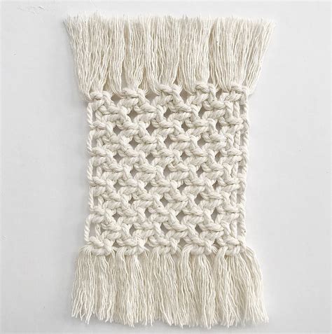 Image result for Macrame Coaster Free Tutorial