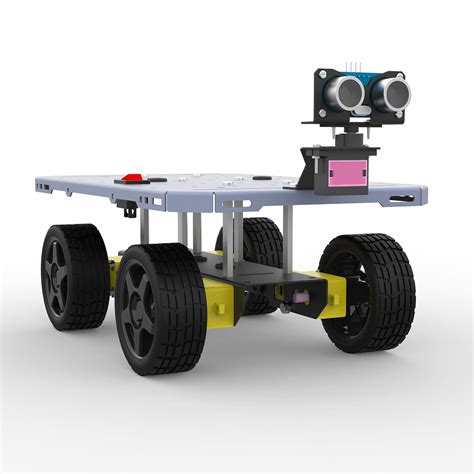 AM ROBOTICS ROVER 4WD BO SERIES 4 METAL CHASSIS DIY ARDUINO PROJECT ...