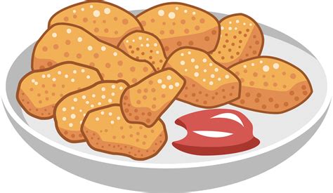 Chicken Nuggets Clip Art