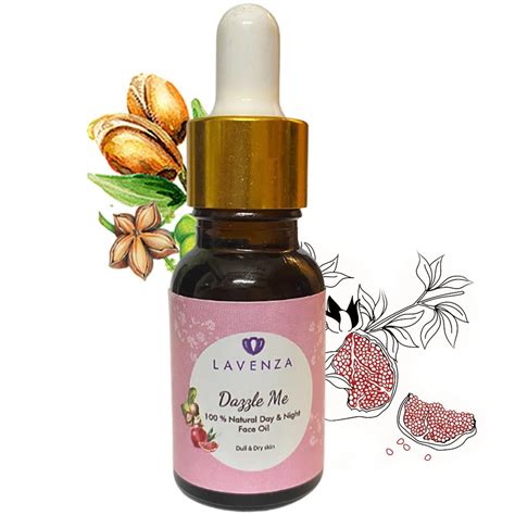 Lavenza 100% Natural FACE SERUM, FACE OIL (for Dry - Combination Skin ...
