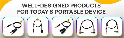 Sonic Plumber Black and Gold 3.5mm (1/8 Inch) EP Stereo to Twin XLR ...