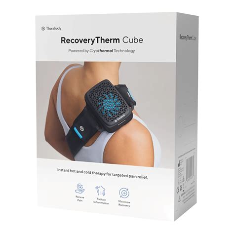 Therabody - RecoveryTherm Instant Hot/Cold Therapy Cube - Black