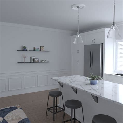 Ekena Millwork Smooth Paintable/Stainable Off-white Polyurethane ...