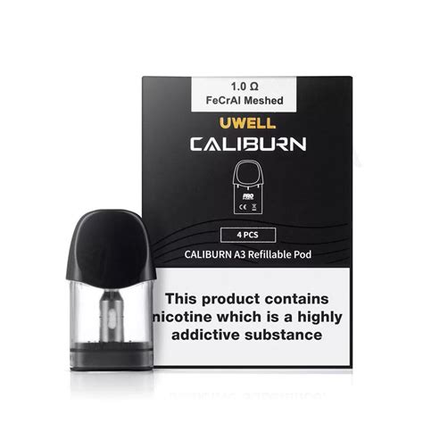 Uwell Caliburn A3/AK3 Replacement Pods India – vape billiorsonn