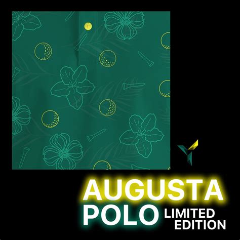 Augusta Masters Golf Polo. Limited Edition Golf Shirt. Only $49.95 ...