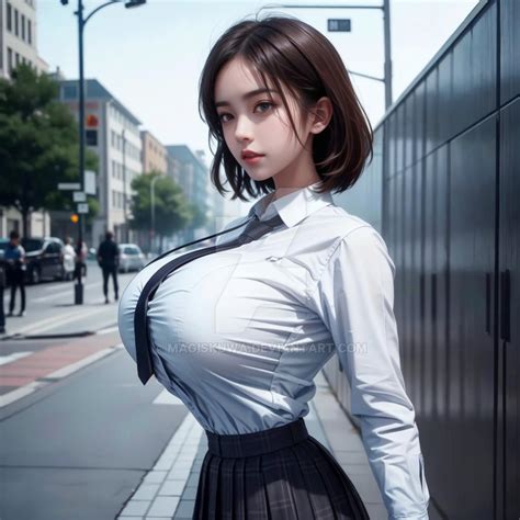 Student Realistic Girl - 1 by Magiskuwa on DeviantArt