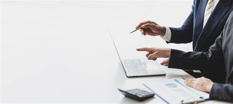 Financial advisor is discussing statistical data analysis and financial ...