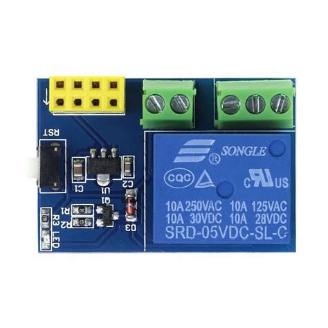 ESP 8266 WIFI ENABLED 5V 1 CHANNEL RELAY MODULE – Tomson Electronics
