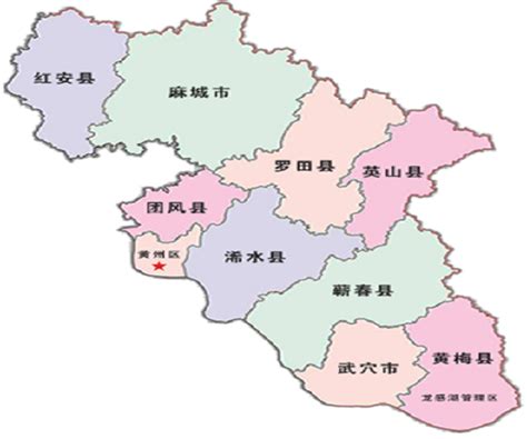 [地图讲史]详解黄冈行政区划和历史管辖范围的演变_蕲州在线