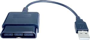 PSAPEX PS2 Controller to USB Adapter Converter, 2 Pack Compatible with ...
